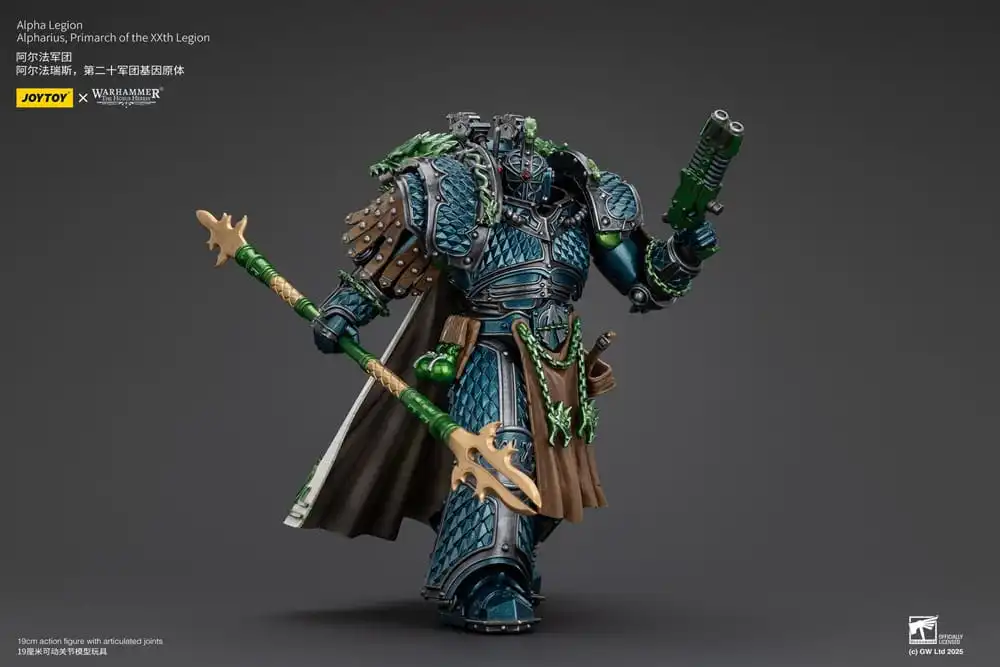 Warhammer The Horus Heresy Action Figure Alpha Legion Alpharius  Primarch of the XXth Legion 25 cm
